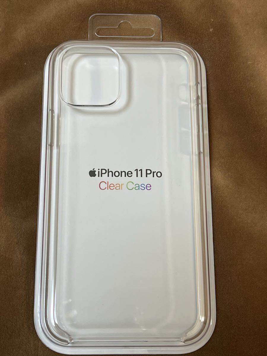 Apple アップル 純正 ☆ iPhone 11 Pro クリアケース ☆ 新品_画像1