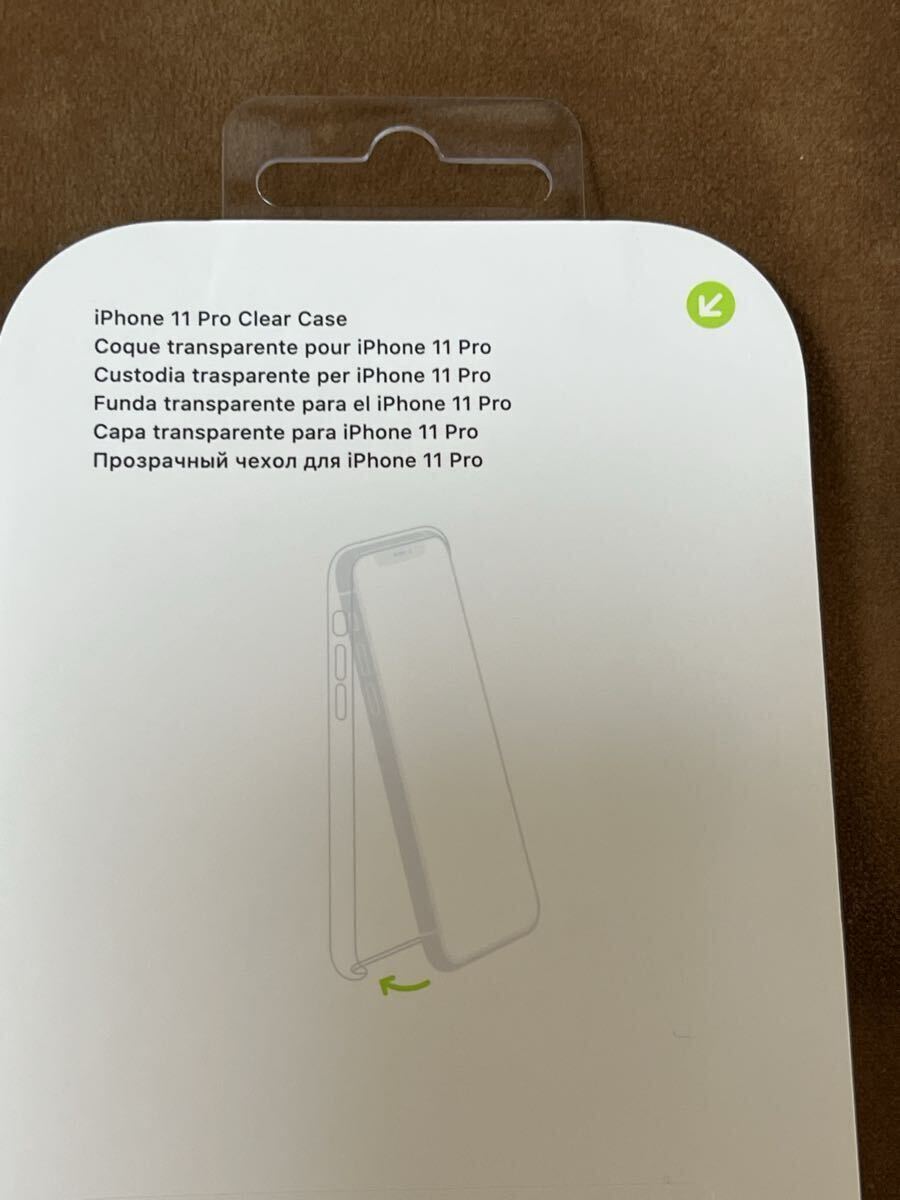 Apple アップル 純正 ☆ iPhone 11 Pro クリアケース ☆ 新品_画像3