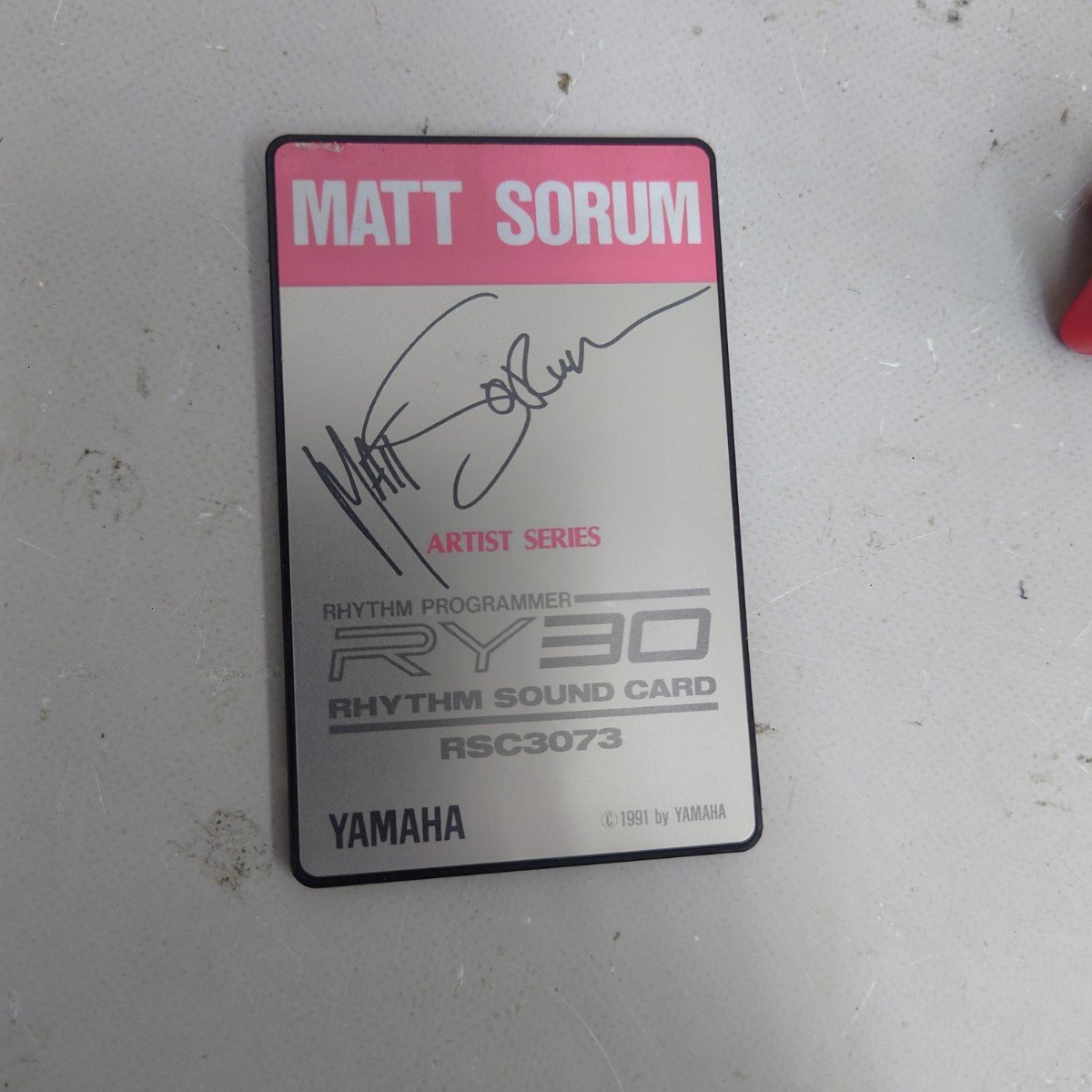 [ рабочий товар ]YAMAHA RSC3073 Matt Sorum RY30 для звуковая карта корпус только бесплатная доставка l художник серии Yamaha (z-2090)