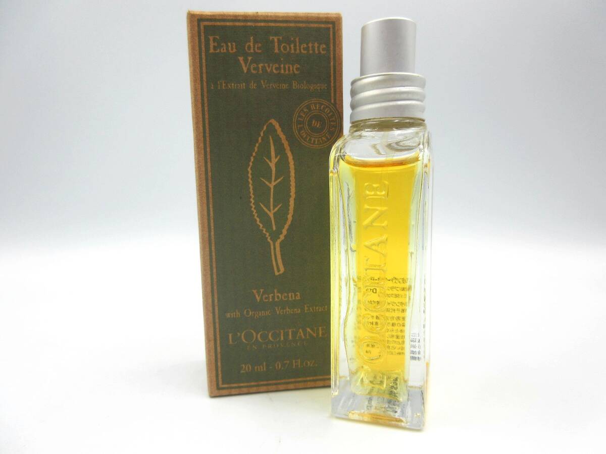 ◎ロクシタン ヴァーベナ オードトワレ 20ml スプレー L’OCCITANE 残量約9割 EDT 長期個人保管品 現状品_画像1