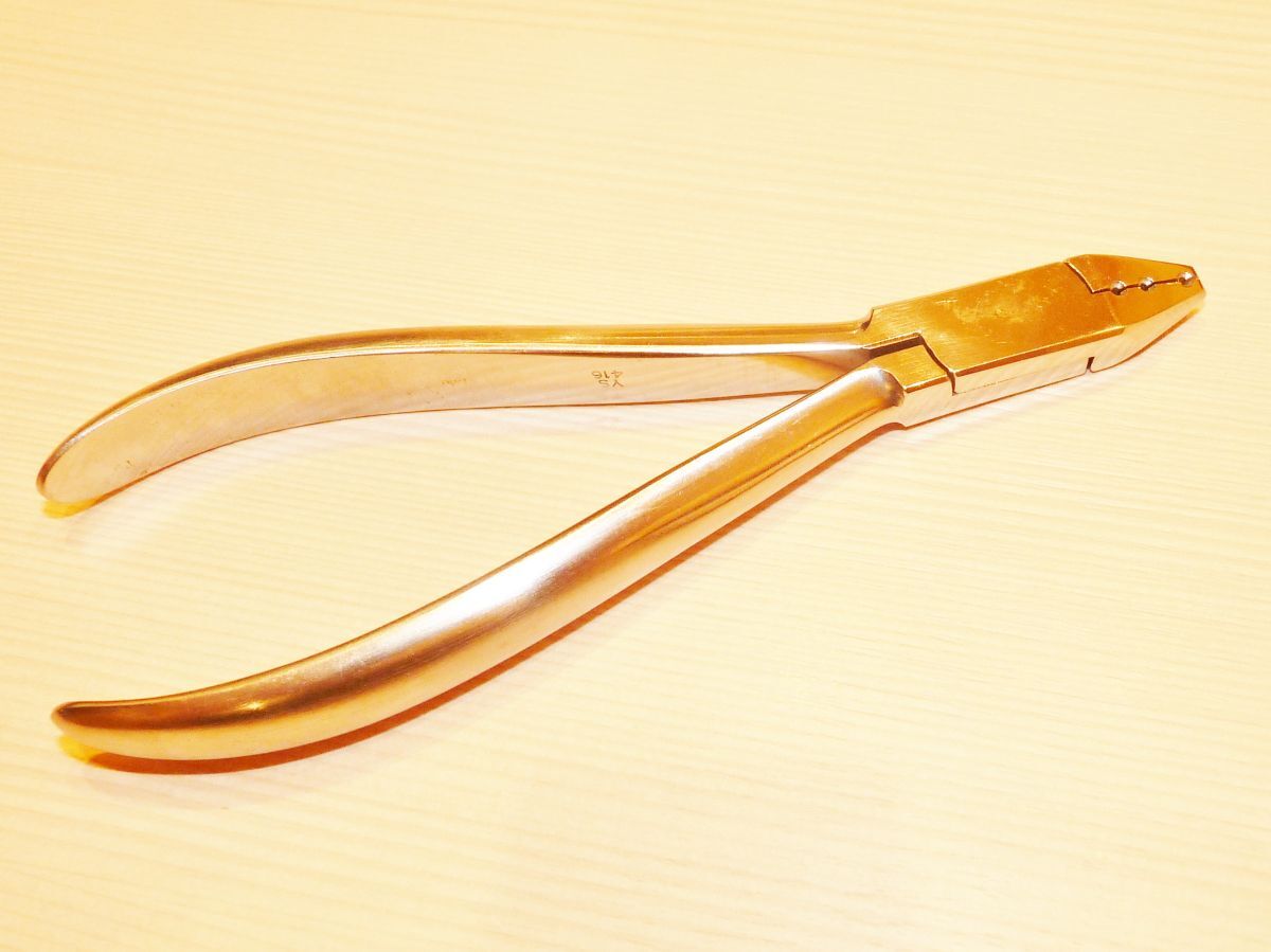 YDM　歯科矯正用プライヤー　YS416　75　209324-H05A_画像1