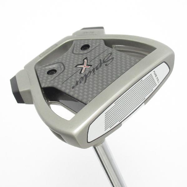 テーラーメイド SPIDER スパイダー X ハイドロブラスト シングルベンド パター スチールシャフト 【35】 シャフト：スチールシャフト_画像1