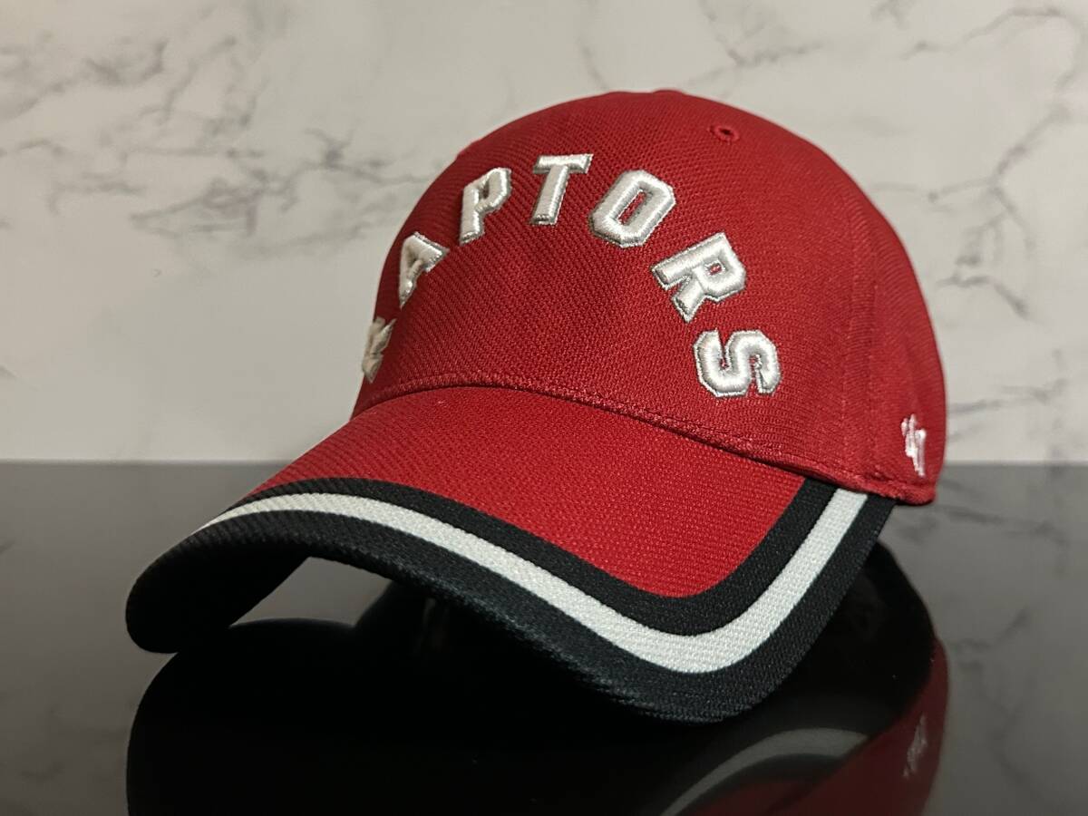 【未使用品】842NA 訳あり★'47Brand ’47ブランド×NBA トロント・ラプターズ Toronto Raptors コラボ キャップ 帽子 CAP《FREEサイズ》_画像1
