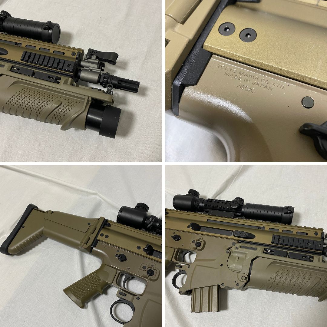 *( б/у )( текущее состояние товар )MARUI Tokyo Marui TOKYO MARUIs машина L CQC Flat * темный earth следующего поколения электрооружие скумбиря ge Junk 