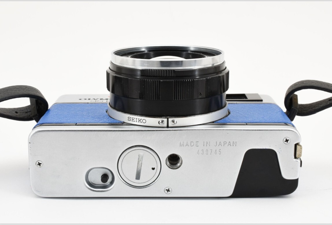 オリンパス Olympus 35DC レンジファインダー フィルムカメラ 40mm F1.7 ストラップ（タイマー折れ 動作品）_画像7