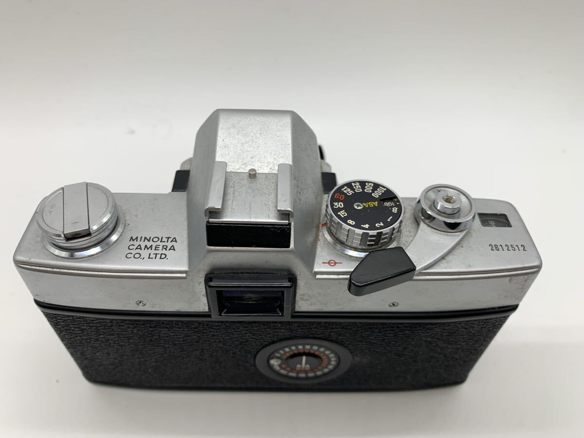 ★minolta ミノルタ SRT101 フィルムカメラ ROKKOR -PF 1:1.7 f=55mm 現状品_画像4