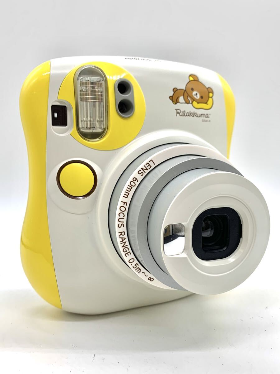 ★FUJIFILM 富士フイルム instax mini 25 リラックマモデル チェキ インスタントカメラ 箱 フィルムセット_画像6