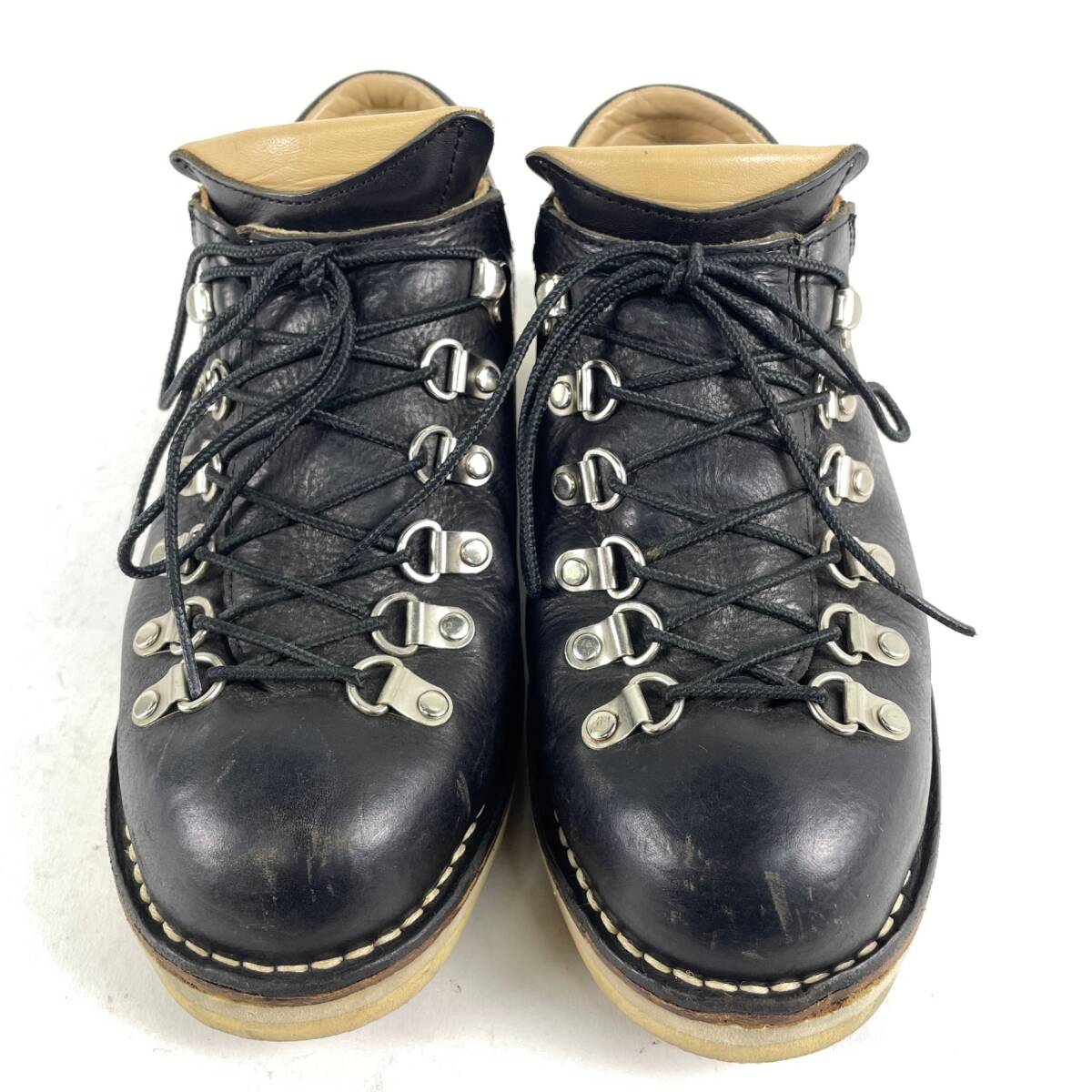DANNER ダナー D-4007S MT.RIDGE LOW CRISTY マウンテンリッジ ロー ワークレザーブーツ US7.5 25.5cm ブラック 箱付_画像8