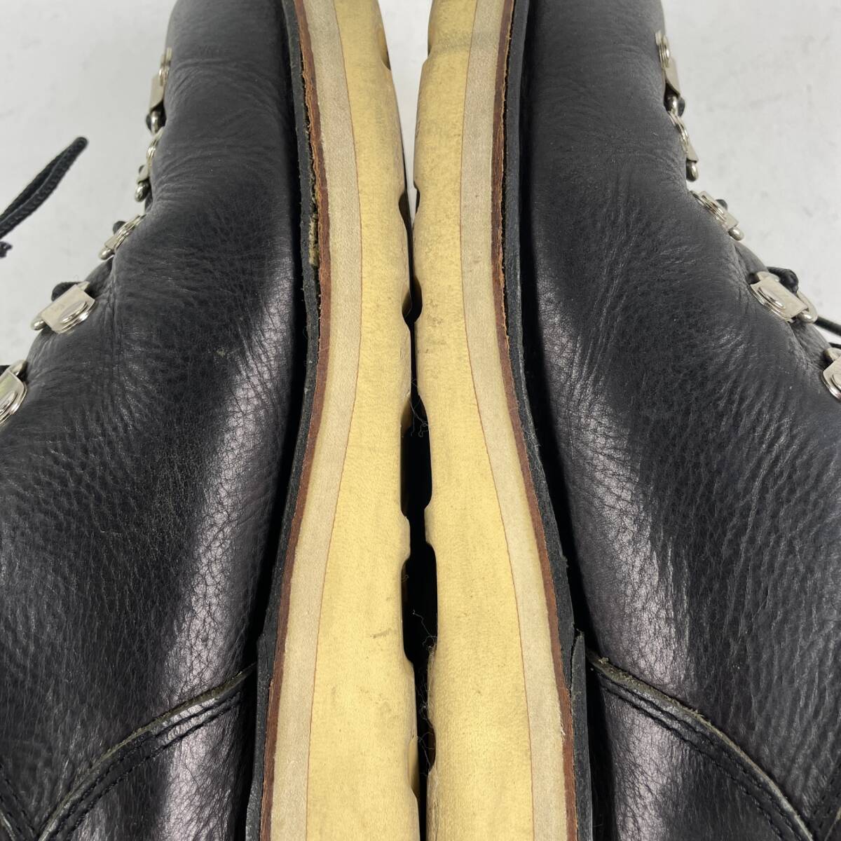 DANNER ダナー D-4007S MT.RIDGE LOW CRISTY マウンテンリッジ ロー ワークレザーブーツ US7.5 25.5cm ブラック 箱付_画像9