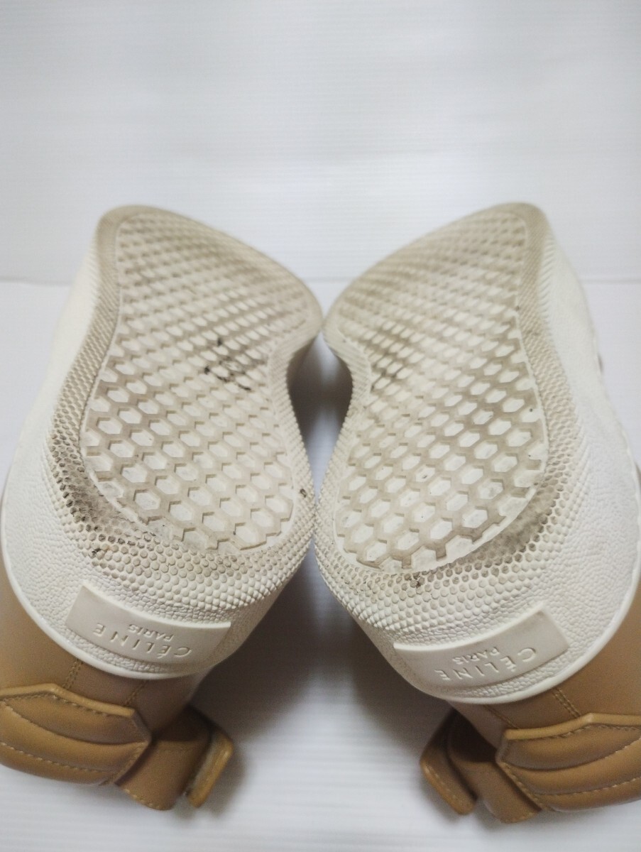 セリーヌ ハイカットスニーカー TAN_画像7