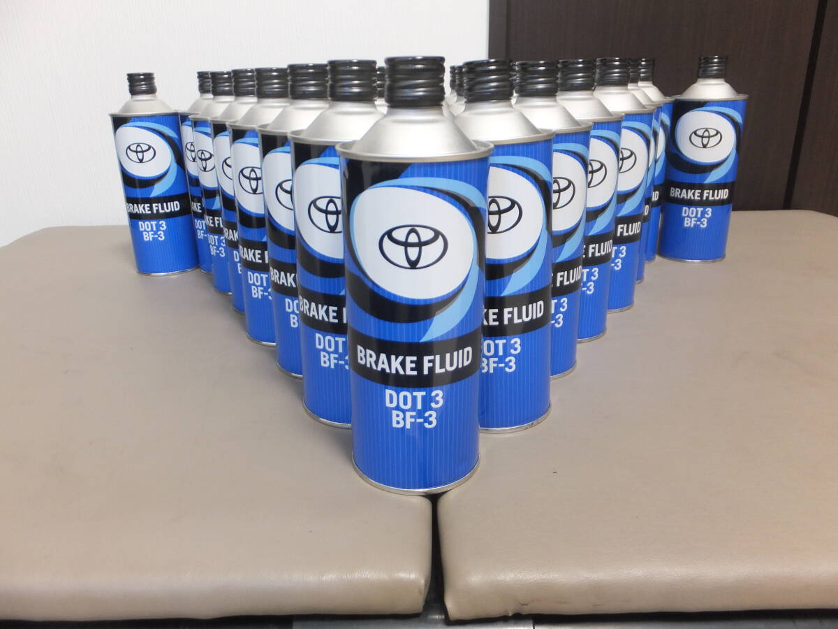 トヨタ純正　ブレーキフルード　500ml　DOT3　BF-3　30本セット　未使用　未開封品　08882-00190 5_画像1