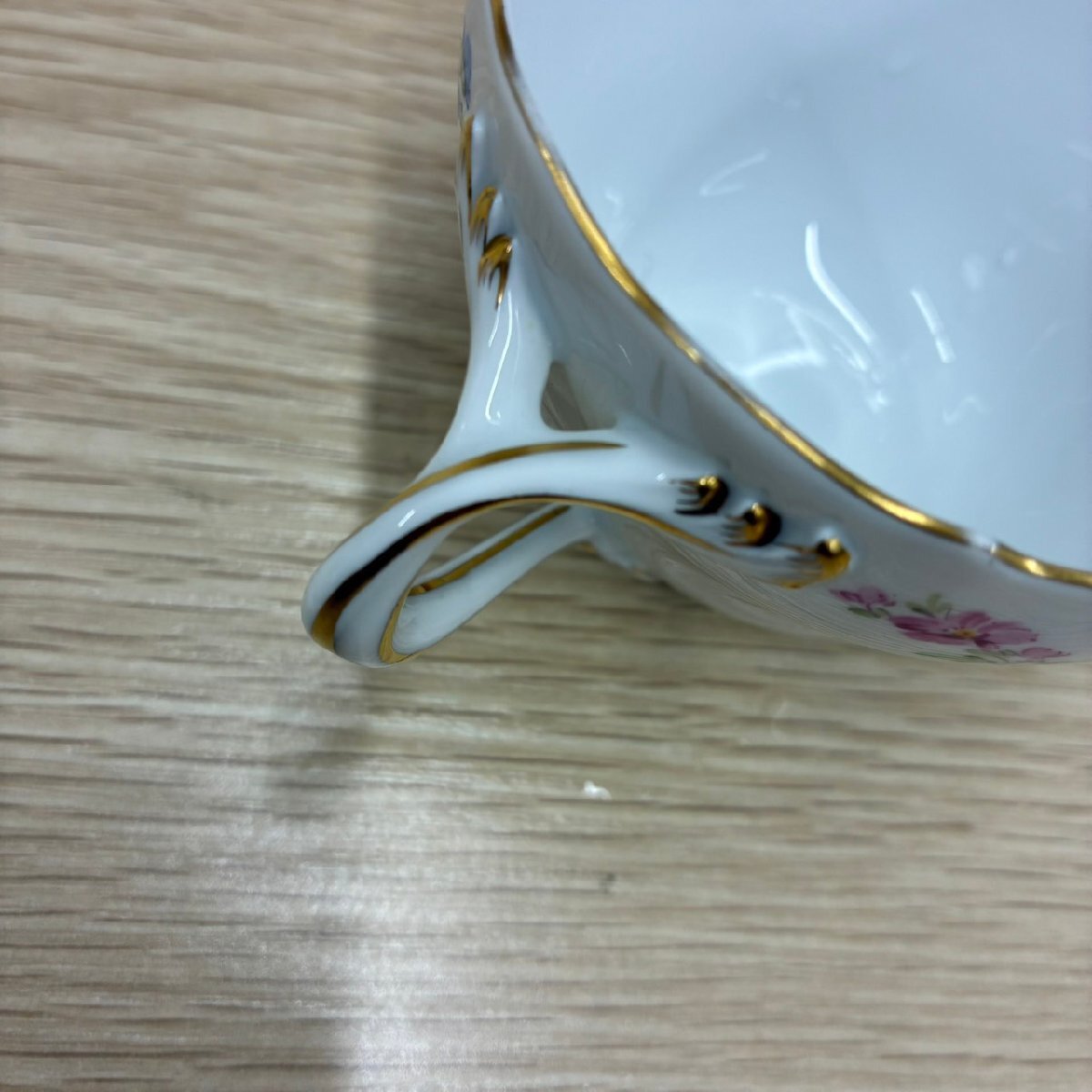 【i25110103】MEISSEN マイセン カップのみ スキャタードフラワー モカカップ カップのみ_画像6