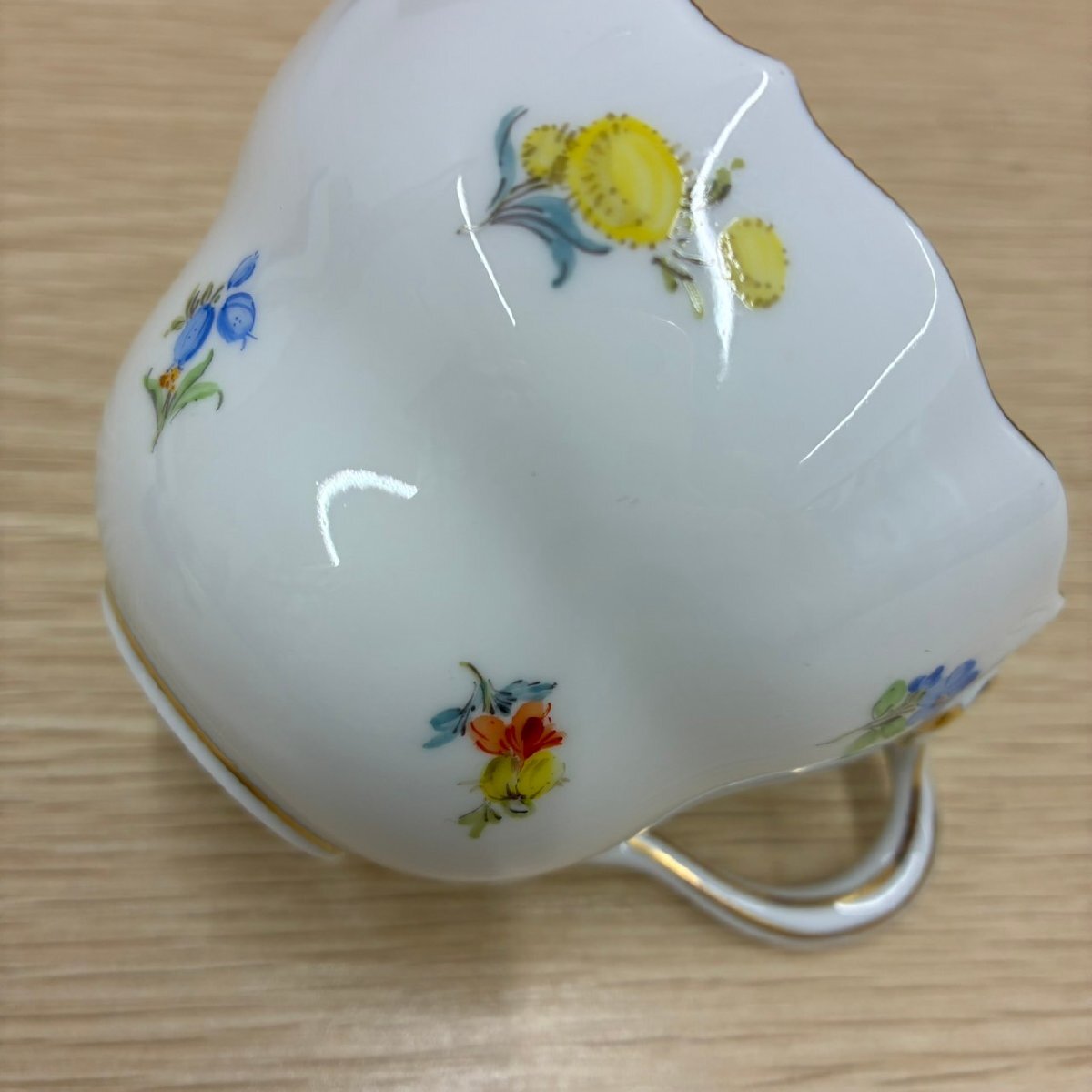 【i25110103】MEISSEN マイセン カップのみ スキャタードフラワー モカカップ カップのみ_画像8