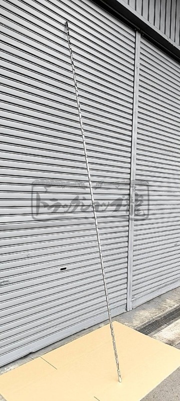 ステンレス 丸 絞りパイプ 【3m/Φ19】 1本 大型/中型 汎用 丸絞り レトロ 旗棒/ナンバー枠/ハシゴ製作等 T0170S_画像1