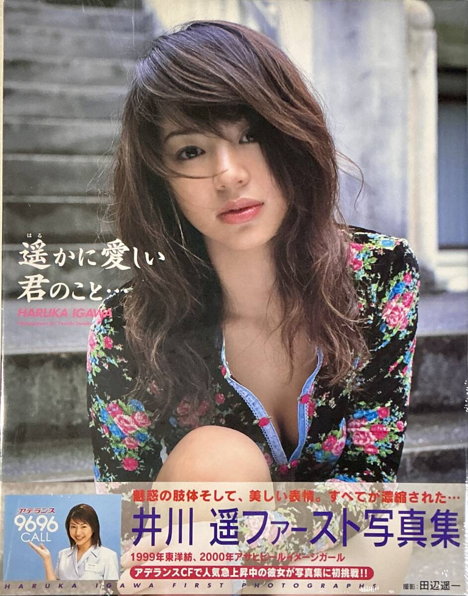 ☆ 未開封 井川遥 写真集 遥かに愛しい君のこと・・・ 美乳 美女 美尻 セクシー グラマー スレンダー 水着 送料230_画像1