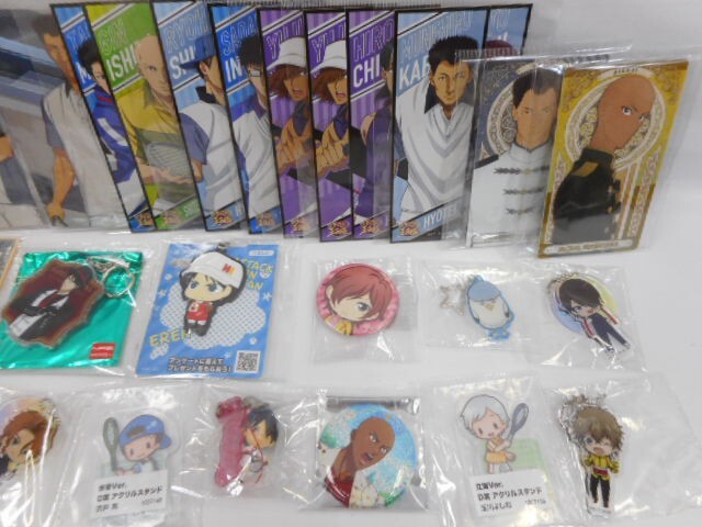 33 отправка 60sa1124YD07 Prince of Tennis жестяная банка значок наклейка брелок для ключа и т.п. суммировать комплект б/у товар 