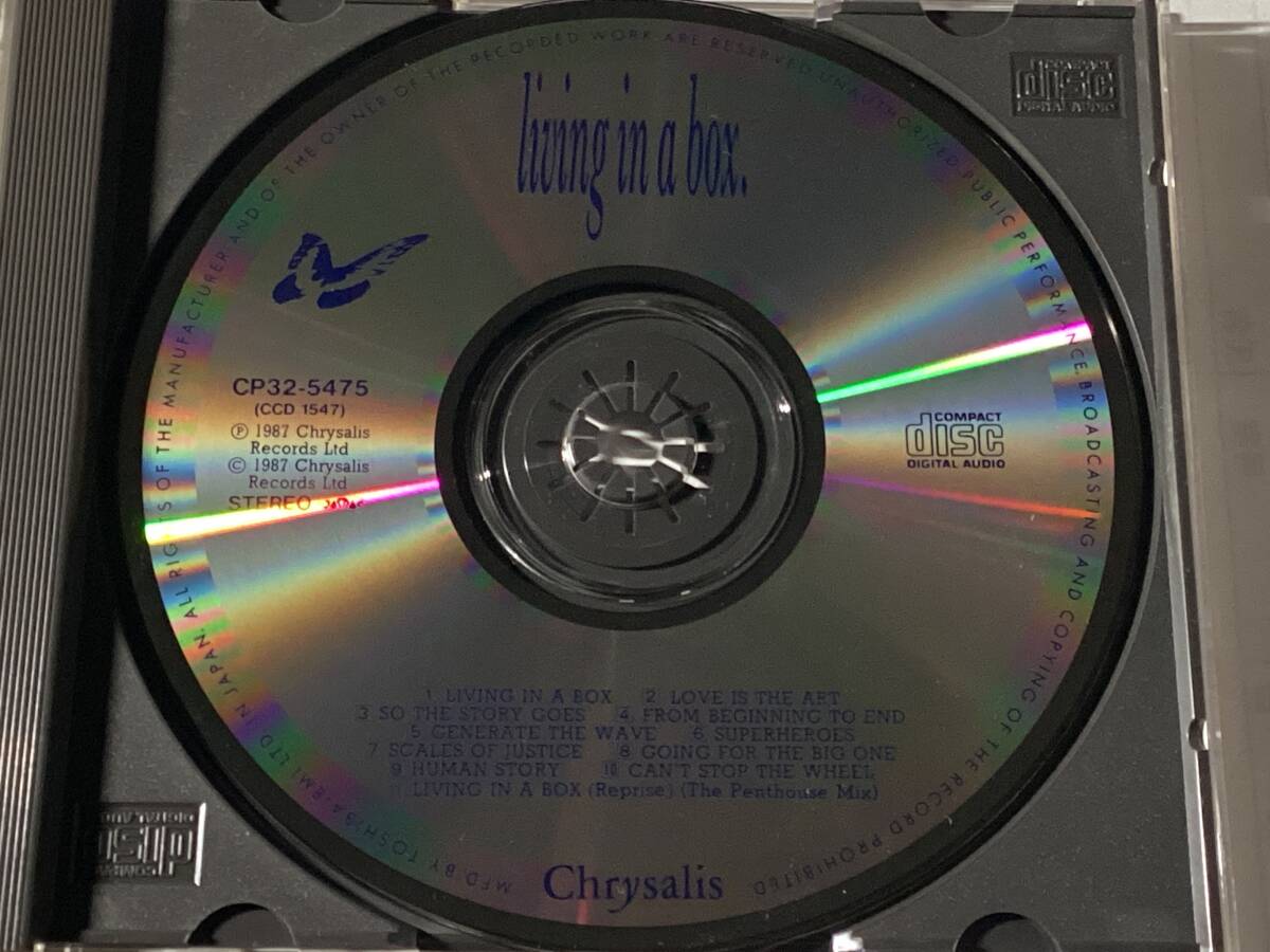 廃盤/国内盤CD/リビング・イン・ア・ボックス/リビング・イン・ア・ボックス _画像10