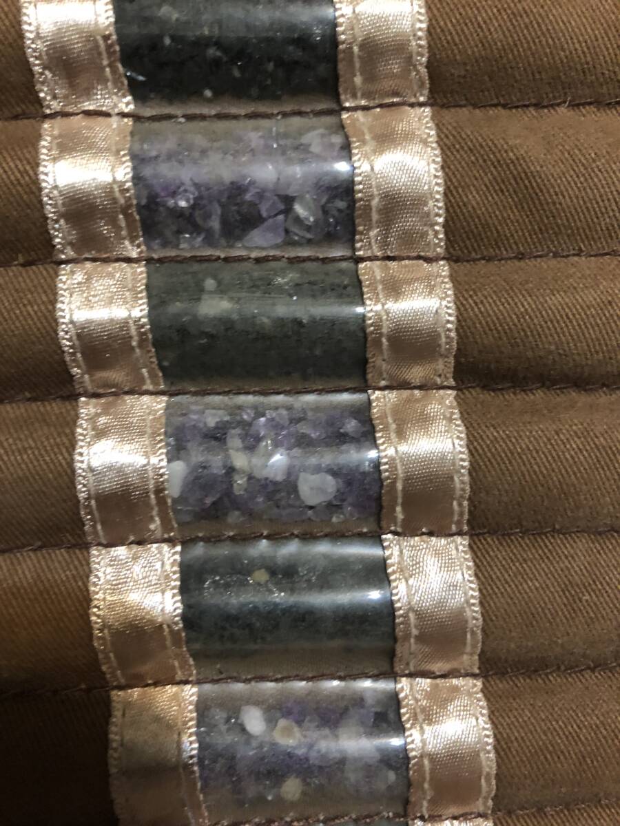 中古 リッチウェイ バイオマット 温熱マット 電気カーペット 暖房 宝石岩盤浴 rich way アメジスト 遠赤外線_画像3
