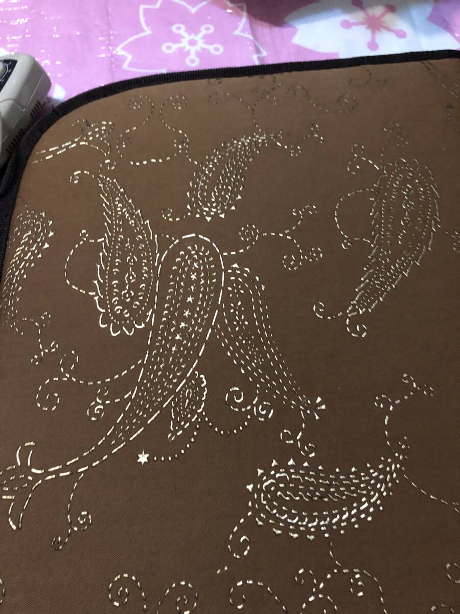 中古 リッチウェイ バイオマット 温熱マット 電気カーペット 暖房 宝石岩盤浴 rich way アメジスト 遠赤外線_画像8