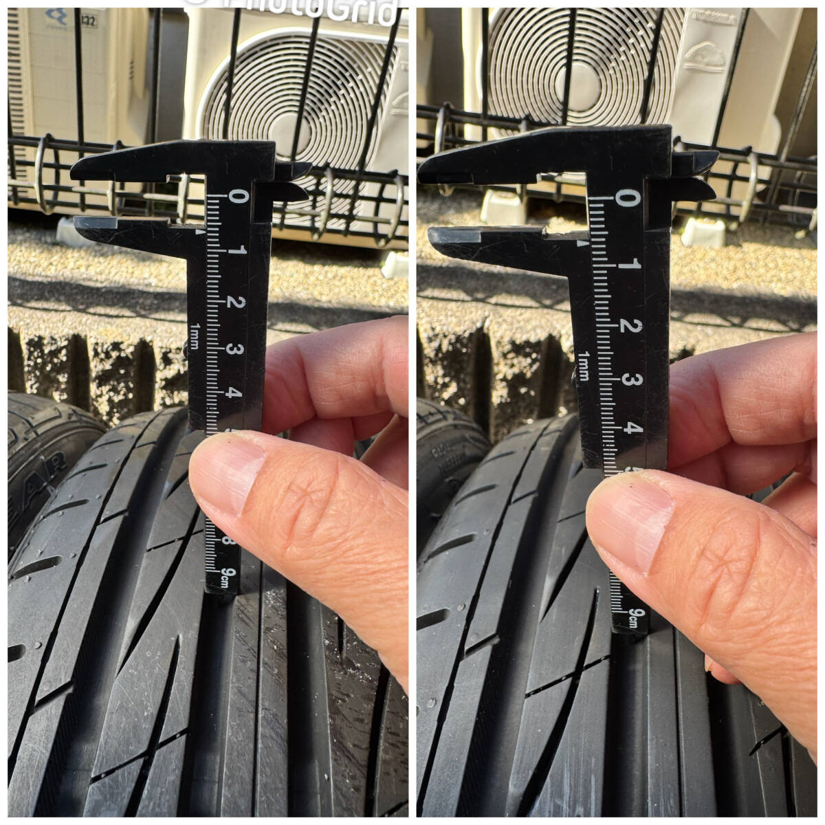 グッドイヤーLS2000とルッチーニ 165/45R16 中古品_画像3