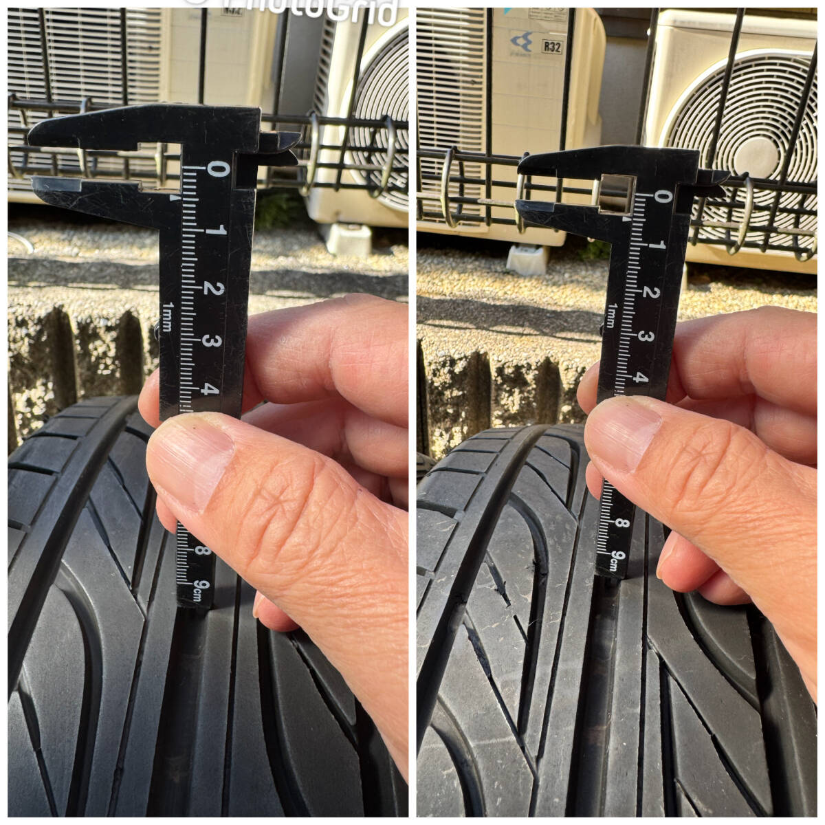 グッドイヤーLS2000とルッチーニ 165/45R16 中古品_画像4