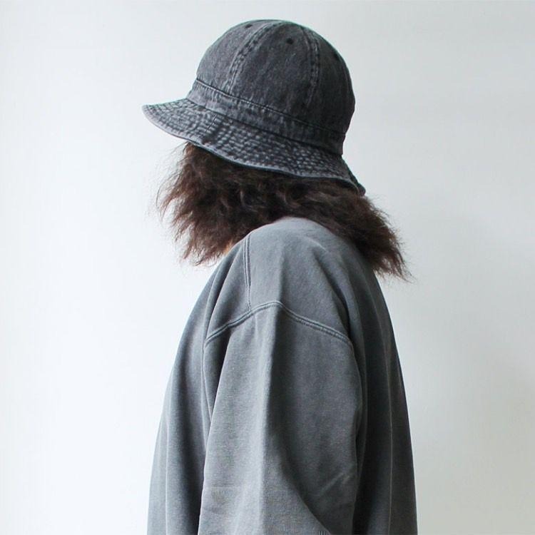 新品未使用 ニューハッタン デニム コットン メトロハット ブラック L/XLサイズ_画像4