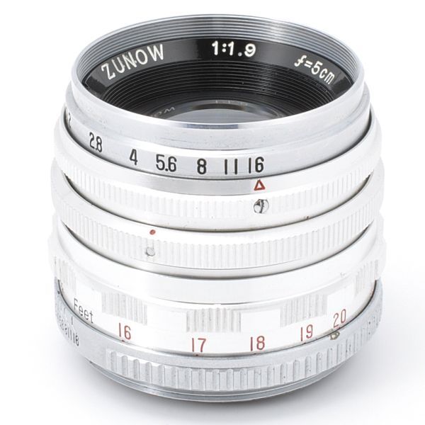 ZUNOW 5cm F1.9 ズノー 5/19 Miranda ミランダ ズノー光学工業 帝国光学 Japan 日本製 Miranda Opt. 50 1.9_画像1