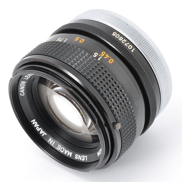 Canon EF LENS FD 50mm F1.4 S.S.C. Canon EF линзы FD 50/1.4 черный сделано в Японии JAPAN Canon 5 14 SSC ручной диапазон фокусировки 