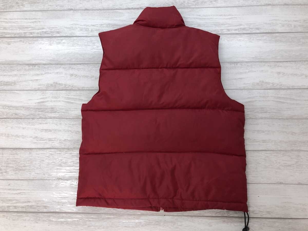 ヴァン ミニ VAN MINI レトロ アメカジ スポーツ アウトドア ストリート ハイネック ジップアップ ダウンベスト キッズ 120-60 赤_画像7