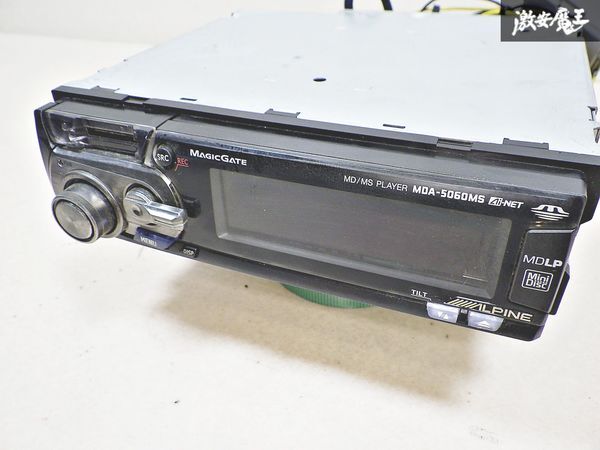 ALPINE Alpine Car Audio аудио панель CD плеер MD плеер MDA-5060MS 1DIN супер-скидка Devil Kings