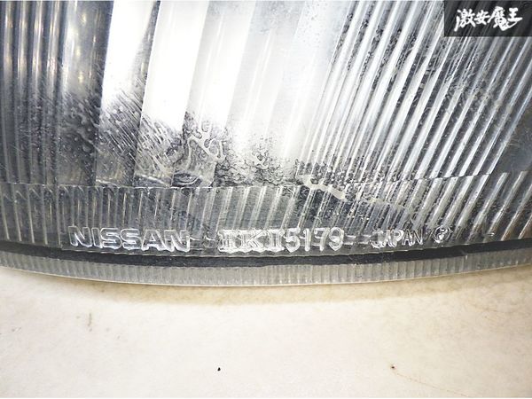 NISSAN 日産 純正 S13 シルビア コーナーレンズ コーナーランプ ウィンカーランプ 左 左側 助手席側 IKI 6179 激安魔王_画像4