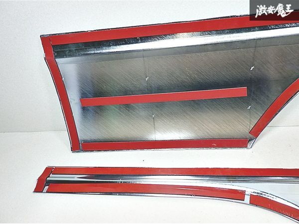 ISUZU いすゞ 社外 NJR85A エルフ 2ｔ専用 ドアパネル サイドパネル ドアガーニッシュ パネル メッキ 左右セット_画像6