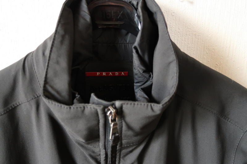 PRADA コート　Art.SGV732　GORE-TEX　ブラック　Lサイズ　プラダ　メンズ 　T2.46_画像2