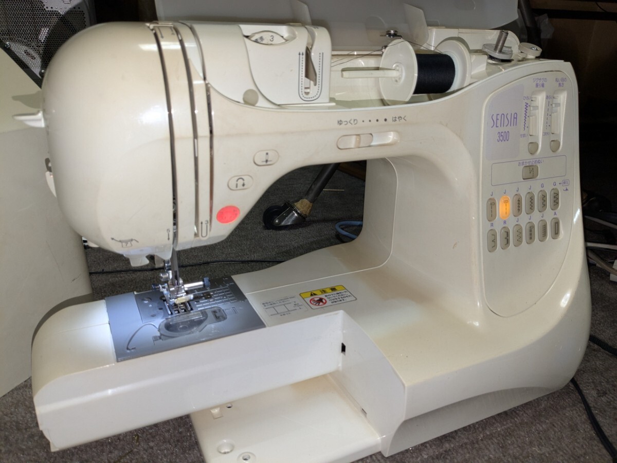 ★ブラザー センシア3500【ミシン】タバコ汚れあり_画像7