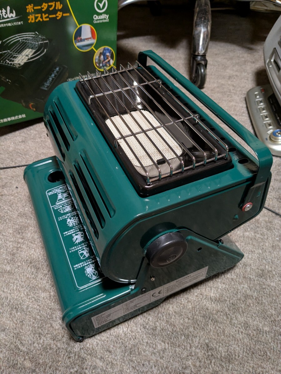 ポータブルガスヒーター 暖房用ストーブ よかろうもん カセットボンベ式 アウトドア_画像5