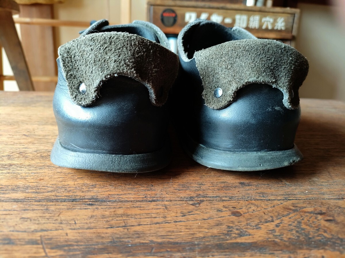 0.[ BIRKENSTOCK/ Birkenstock ]MONTANAmontana кожа обувь кожа обувь широкий мужской 42 черный модный Германия только нет 2 работник 0.