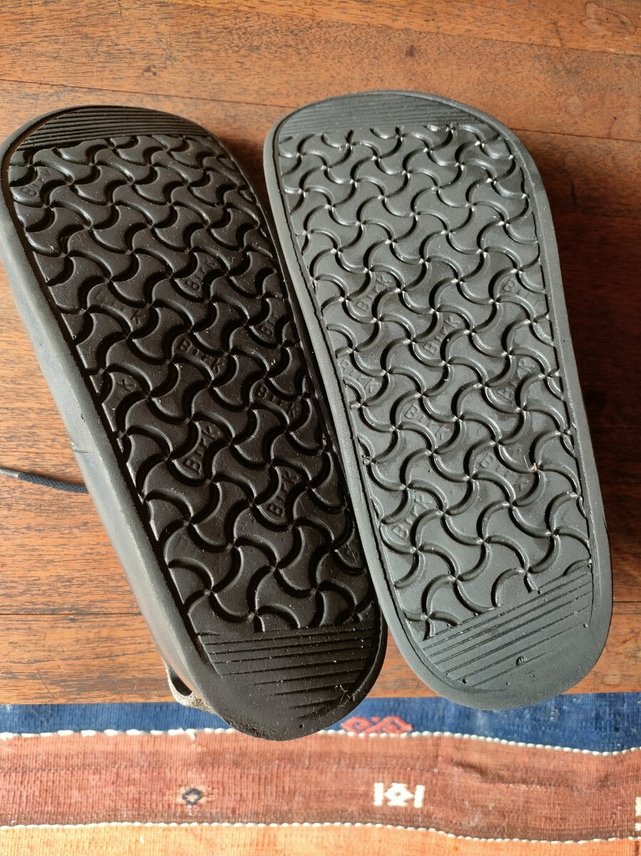 0.[ BIRKENSTOCK/ Birkenstock ]MONTANAmontana кожа обувь кожа обувь широкий мужской 42 черный модный Германия только нет 2 работник 0.