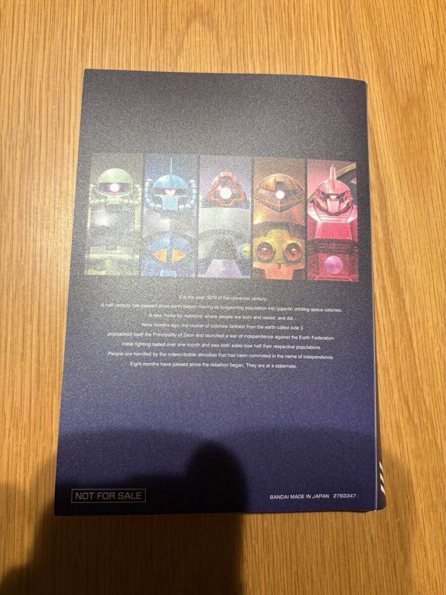 ガンダム　ポテコ 　特製シールファイル 限定品 非売品 ファイル 東ハト バンダイ_画像3