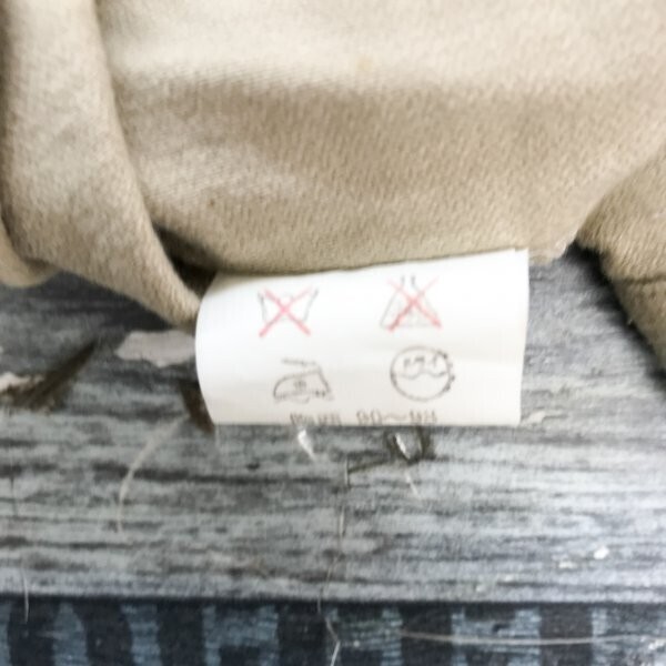 Angelo F. メンズ 日本製 綿混 フランネル 長袖シャツ L ライトブラウン_画像5