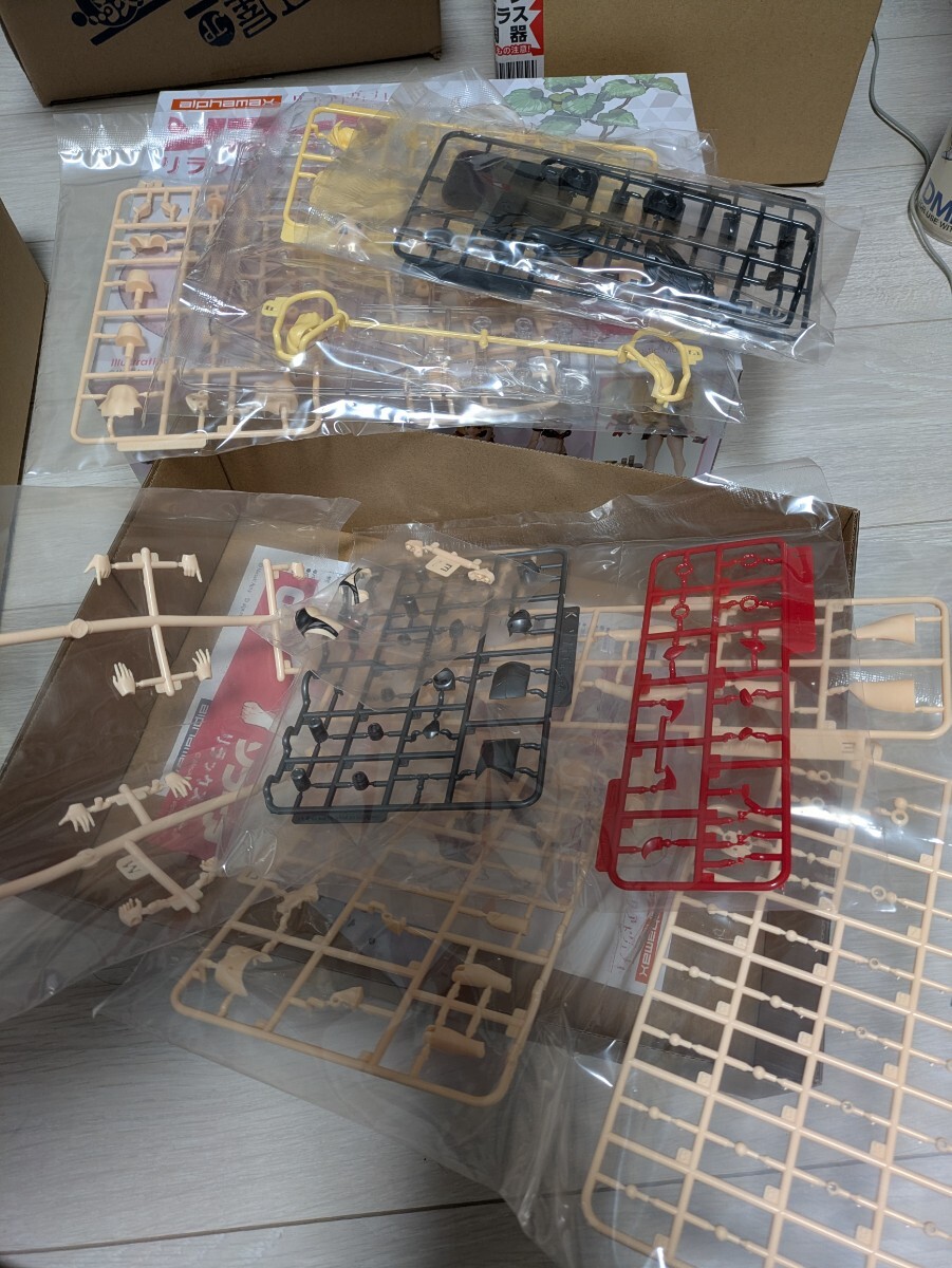 ★ アルファマックス ダークアドヴェント ソフィア リラックスVer プラモデル DarkAdvent 未組立品_画像3