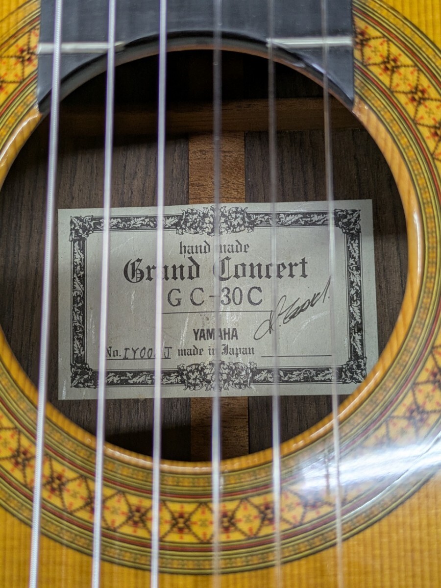 ヤマハ GC.30 江崎秀行 総単板 1992年_画像8