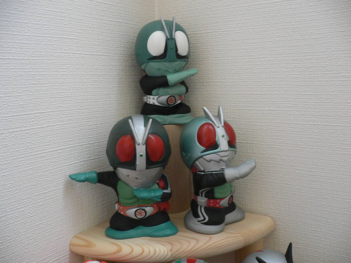 仮面ライダー ソフビ貯金箱コレクション 全10種 バンプレスト バンダイ_画像2