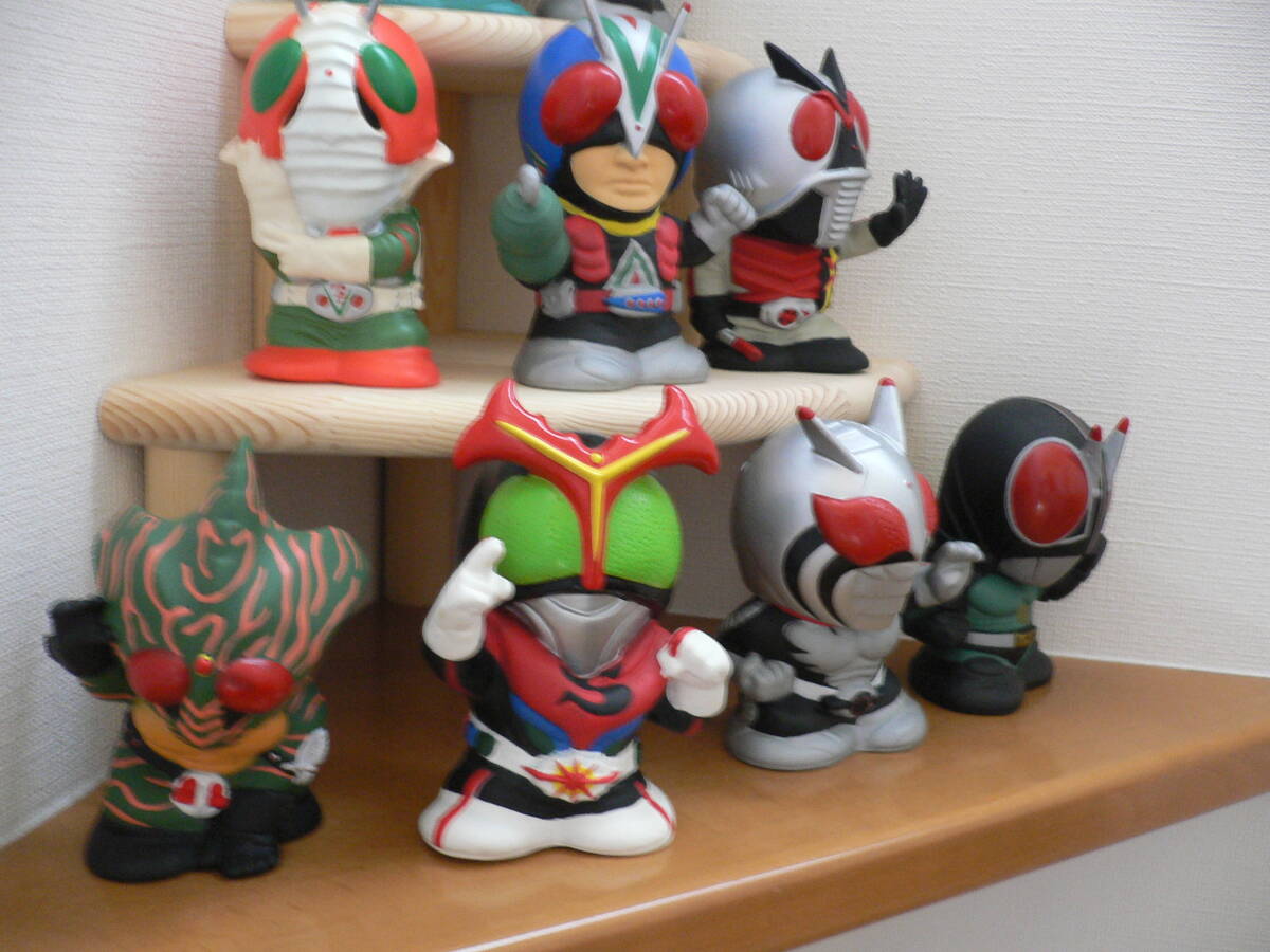 仮面ライダー ソフビ貯金箱コレクション 全10種 バンプレスト バンダイ_画像3