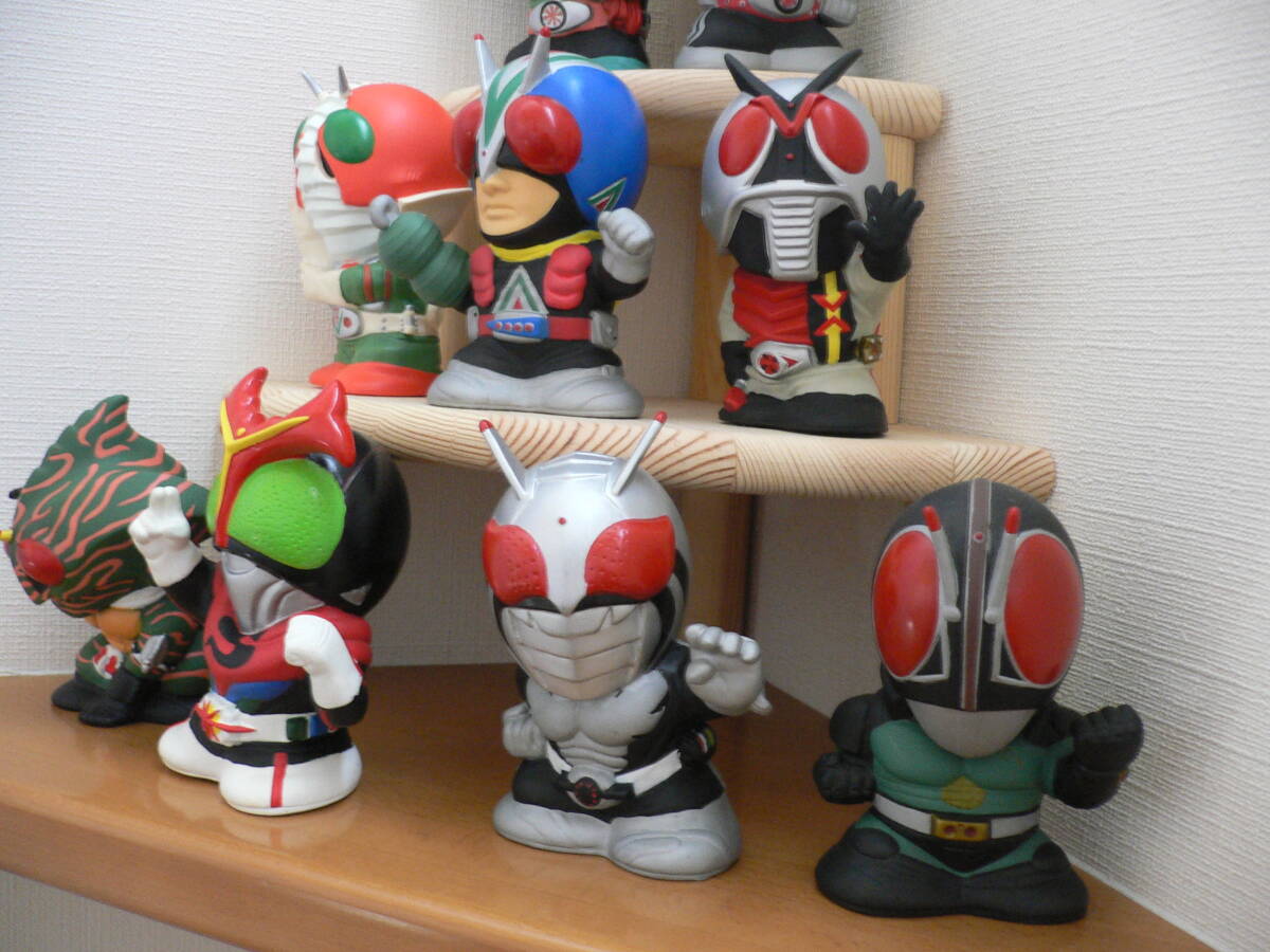 仮面ライダー ソフビ貯金箱コレクション 全10種 バンプレスト バンダイ_画像4