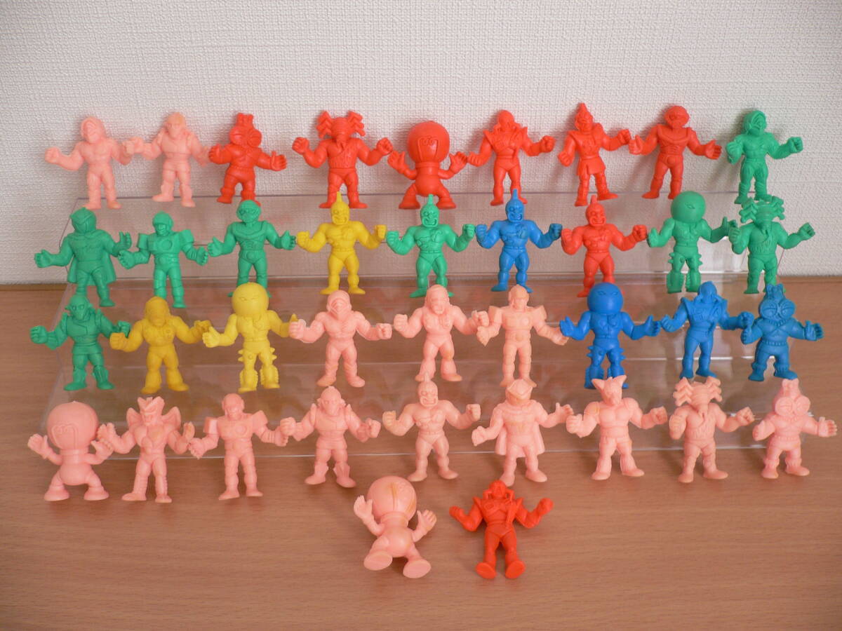 キン肉マン キン消しゴム 3.5ｃｍシリーズ 38個 キンケシ 丸越 アマダ パチ_画像1