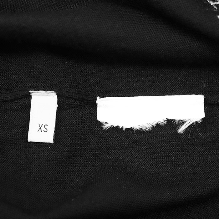 【SALE】GUCCI グッチ セーター ロゴ エンブロイダリー 刺繍 ホースビットジャガード ウール100% ハイゲージ ニット レディース XS 黒 白_画像9