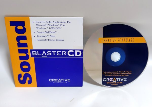 【同梱OK】 Sound Blaster CD ■ サウンドブラスター ■ Windows_画像1