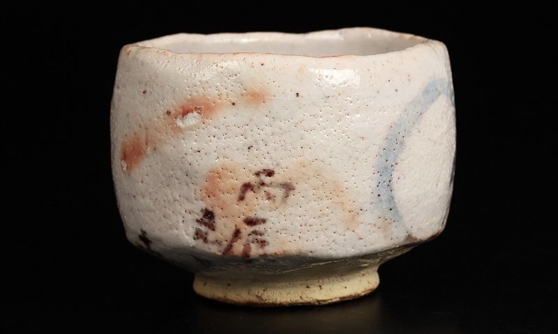 [. река . магазин ] высокого класса произведение Shino чашка название .! внутри . земля корова . есть человек национальное достояние . река . Хара . коробка гарантия 17192