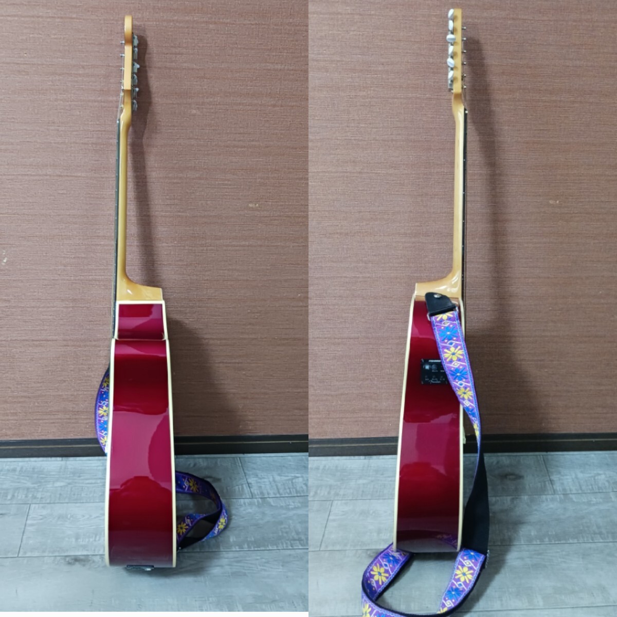 19914-02*Fender/ крыло SONORAN ACOUSTIS California Series электроакустическая гитара гитара CSD140 06440 мягкий чехол имеется *