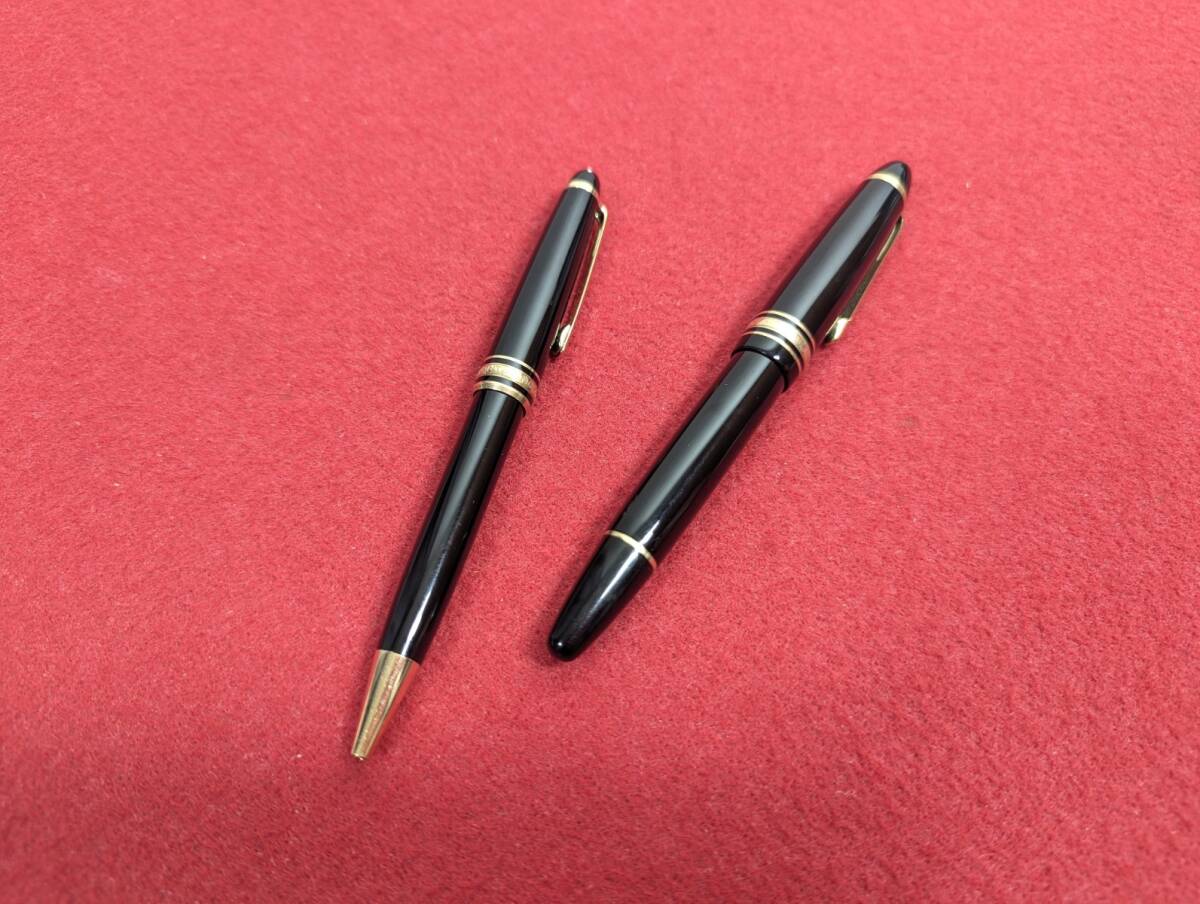 19847-02★CROSS/クロス モンブラン/MONTBLANC マイスターシュテュック クラッシック ボールペン 万年筆 吸入式 14K インク おまとめ★_画像4